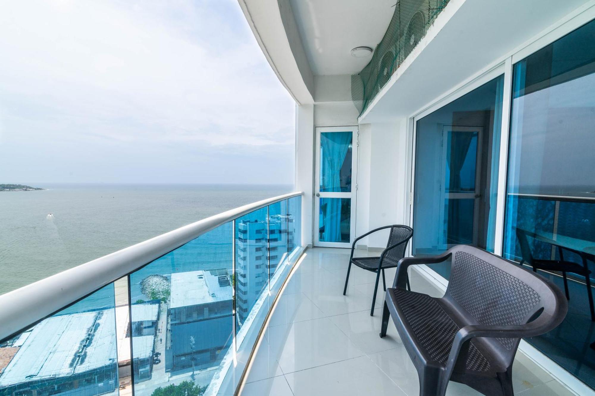 Apartamento Unik Cartagena Edificio Poseidon Exteriör bild